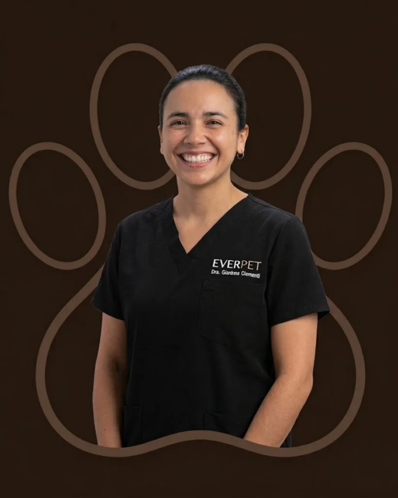 Dra. Gianinna Clementi - Especialista en Fisioterapia y
Rehabilitación Veterinaria